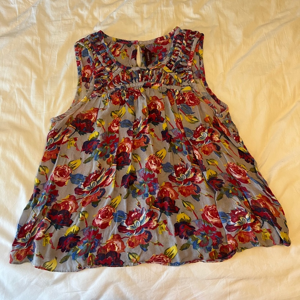 Ranna Gill floral top